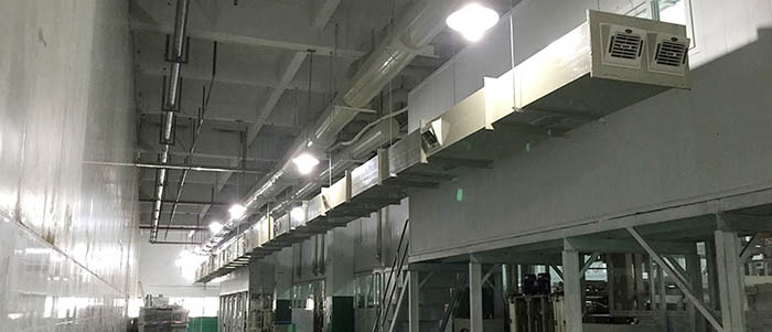精密五金電子廠廣東長盈環(huán)?？照{(diào)安裝案例