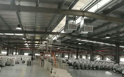 大型鋼構廠房降溫_大型鐵皮房降溫降溫案例