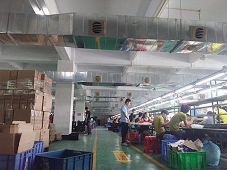 東莞中堂開達玩具廠環(huán)?？照{安裝案例